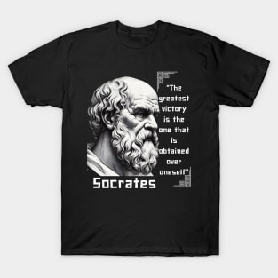Socrates quote for stoic lovers T-Shirt